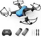 tech rc Mini Drone for Kids, Max 20mins Flight Time, 3D Flips, Headless Mode, Altitude Hold, One Key Take-off/Landing, 6-Axis Gyro Stable RC Quadcopter, Remote Control Toy Drone for Beginners