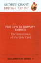 Five Tips to Simplify Entries: The Importance of the Link Card (Audrey Grant