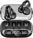 Bluetooth Earphones Bone Conduction Ear Clip HD Vioce Stereo Wireless Earbuds