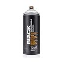 Montana Can Black Spray Paint, Silverchrome, 400 ml