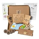 Kids Gardening Set, Grow Your own kit for Children, Wildflower Seeds, Garden Set for Kids, Seed Kits for Kids, Kids Survival kit, Childrens Gardening Set, Kids Activity Pack (Grow Your Own)