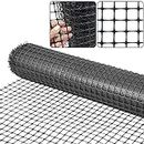 Garden Fence 3 x 66 FT Plastic Fencing,Animal Barrier for Dogs,Reusable Snow Fence Netting [Heavy Duty] Construction Safety Fence Temporary Fencing,Mesh Fence for Plant Deer Rabbits Chicken-Black