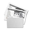 K2-H80B50 Card Reader Cleaning Cards - Flat Cards (50)