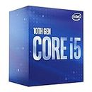 Intel® Core™ i5-10400F, procesador para equipos de sobremesa, 6 núcleos, hasta 4,3 GHz, sin gráficos del procesador, LGA1200 (chipset Intel® serie 400), 65 W
