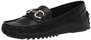 Anne Klein Women's Chrystie Driving Style Loafer, Black, 10