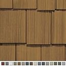 Cedar Impressions Double 9in. Staggered Rough Split Shakes (1/2 Square) Mountain Cedar