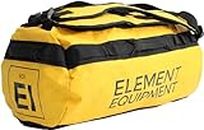 Element Equipment Trailhead Duffel Bag Shoulder Straps Waterproof Fabric, Yellow, Small 30 Liters
