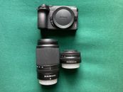 Cámara digital lente sin espejo Nikon Z30 4K UHD 20,9 MP f/3,5 16-50 mm 50-250 mm