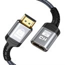 SATYAmarket 4K HDMI2.0 Extension Cable, Male to Female