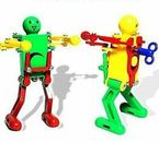 Clockwork Toys Jouets D'horlogerie Pour Enfants Mini Robot De Danse Rétractable