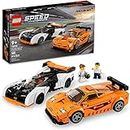 JAIMAN TOYS LEGO Speed Champions McLaren Solus GT&McLaren F1 LM 76918,2 Iconic Race Car Toys,Hypercar Model Building Kit,Collectible 2023 Set,Multicolor, 581 Pcs