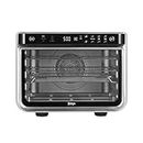 Ninja Foodi 10-in-1 Multifunction Oven, Fast Mini Oven, Countertop Oven, 10 Cooking Functions, Air Fry, Pizza, Grill, Roast, Bake, Toast, Bagel & more, Make Family-Size Meals, Silver/Black DT200UK