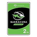 Seagate Barracuda 2TB Internal Hard Drive HDD – 2.5 Inch SATA 6 GB/S 5400 RPM 128MB Cache for PC Laptop (ST2000LM015)