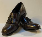 Men's Florsheim Shoes Lexington Tassel Loafer Brown Leather 17073-05 Size 7.5 3E