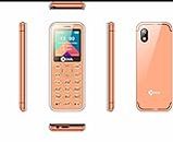 CAUL Mini 1 BT Card Feature Phone with Auto Call Recorder,BT Dailer Dual Sim with Camera | Bronze