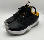 Nike Air Jordan 11 Black & Gold Shoes (size 6)