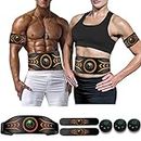 ABS Stimulator, Ab Machine, Abdominal Toning Belt Muscle Toner Fitness Training Gear Ab Trainer Equipment for Home