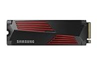 SAMSUNG 990 PRO w/Heatsink SSD 2TB PCIe 4.0 M.2 Internal Solid State Hard Drive, Fastest Speed for Gaming, Heat Control, Direct Storage and Memory Expansion, Compatible w/ Playstation5, MZ-V9P2T0CW