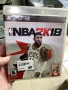 NBA 2K18 (Sony PlayStation 3 PS3, 2017) con estuche - ¡Probado y funcionando!