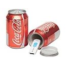 Portaobjetos con forma de lata de Coca-Cola
