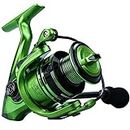 YONGZHI Bulnt Fishing Reels,13+1BB Light Weight and Ultra Smooth Powerful Spinning Reels for Saltwater and Freshwater Fishing-1000G
