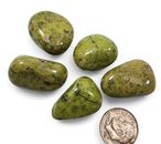 Atlantisite Stichtite in Serpentine Polished Stones 38.5 grams. 5 Piece Lot