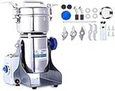 E ETRON Electric Dry Food Grinder Machine Grains Spices Hebals Mill Cereal Grinding 800G