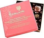 Holdsworth Chocolates Traditional - Strawberry and Marc De Champagne Truffles with Popping Candy in Milk, Dark and White Chocolate - 115g