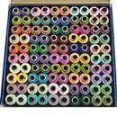Spade Poly Polyester Sewing Thread Assorted100 spools (50 Colours x 2) 300 Meters Each (2004L)