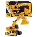 CatToysOfficial | CAT Construction 11.5" Power Haulers Excavator | Realistic Lights & Sounds, Motion Drive Technology, Working Features, and Interactive Play for Gifts & Toys for Ages 3+