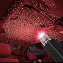 Galaxy Atmosphere Car Roof Light, USB Powered, Adjustable Projector, Star Decorations, Portable Interior Lamp
