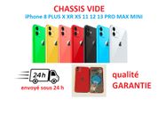 Chassîs NU iPhone 8 PLUS X XR XS 11 12 13 PRO MAX MINI+ colle