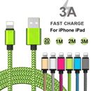 2m 3m Long USB Fast Charge Charger Cable For iPhone 14 13 12 11 7 8 6 iPad Cord