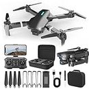 Aerial Photography Drone with Camera for Adults Kids, 1080P HD Foldable Mini Drones for Boys Girls, Remote Control Helicopter Toys Gifts with Headless Mode,Altitude Hold Lightning Deals Of Today