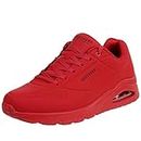 Skechers Men's Uno - Stand On Air Sneaker, Red, US 11
