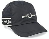 Fred Perry Brand Tape Casquette de baseball Noir Taille unique, Noir , Taille unique