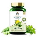 Search Wellness Karela Ayurvedic/Natural/Herbal Capsules for Immunity Regulating Sugar Levels,Blood Pressure,Liver Cleansing - Pack of 1 (60 Capsules Box)
