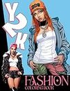Y2K Fashion Coloring Book: Retro Items Coloring Pages With Trendy Fashion For Teen Girls And Boys To Color And Create Unique Art