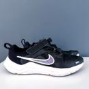 Boys Nike Downshifter 12 Black White Running Trainers Shoes Size UK 1 EU 33