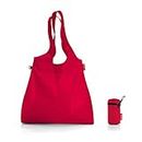 Reisenthel AX3004 Mini Maxi Shopper Foldup Shopping Bag Large Size, Red