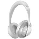 Bose Noise Cancelling Headphones 700 — Over Ear, Wireless Bluetooth Headphones with Built-In Microphone for Clear Calls & Alexa Voice Control, Silver