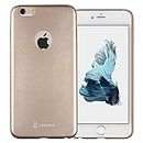TARKAN Leather Case Ultra Slim Scratch Ressistant Protective Back Cover for Apple iPhone 6 Plus / 6s Plus (Gold)