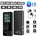 128GB Bluetooth MP4/MP3 Lossless Music Player FM Radio Recorder Sport Portable