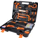 105 PCS Mutil Household Tool Set Garden Home Hand Tool Kit Box Repair Hard Case