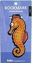Seahorse Bookmarks (Clip-Over-The-Page) Set of 2 - Assorted Colors