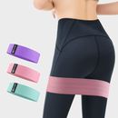 Women's Fitness Yoga Squat Sports Bandage Hip Training Aid Nonslip Elastic Band