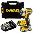 Dewalt DCF887D2 18V 6.5mm 400 watts XR Li ion Cordless 3 Speed Impact Driver with Brushless Motor with 2x2.0 Batteries included