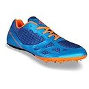 Nivia Men Running Spikes Spirit Track and Field Shoes for Mens (Blue) UK-6