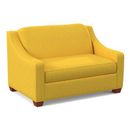 Sleeper Chair - Edgecombe Furniture Phillips 55" W Sleeper Chair Wood/Polyester/Fabric/Other Performance Fabrics in Red/Yellow | Wayfair