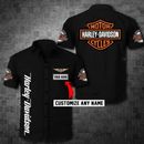 ¡VENTA CALIENTE! Camisa Motor Harley-Davidson Hawaiian Edición Limitada Impresa 3D S-5XL